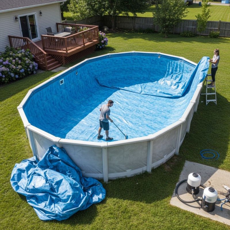 Above Ground Pool Install