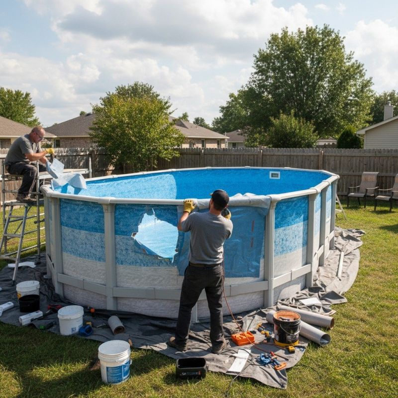 Above Ground Pool Install