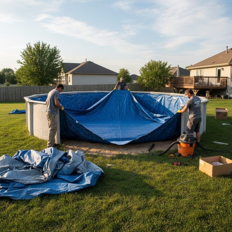 Above Ground Pool Install