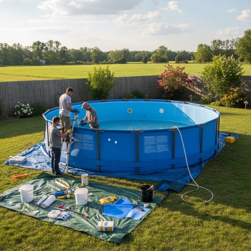 Above Ground Pool Install